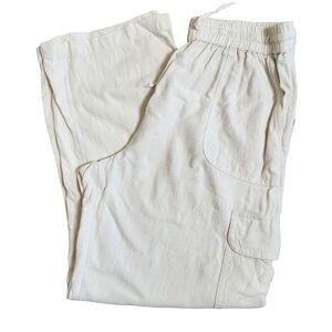 Japna Cream Straight Leg Pants